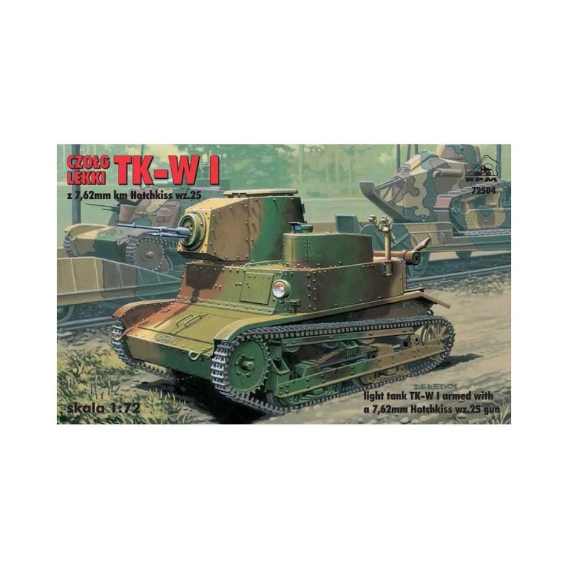 1/72 TK-W I with 7,62mm RPM RPM72504