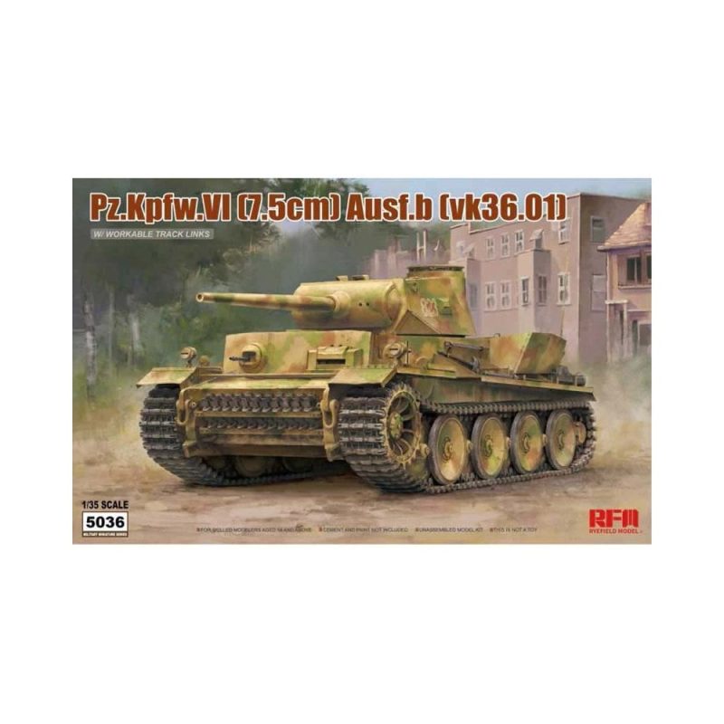Rye Field Models Pz.Kpfw. VI (7.5cm) Ausf. B VK36.01 (1/35) RM5036