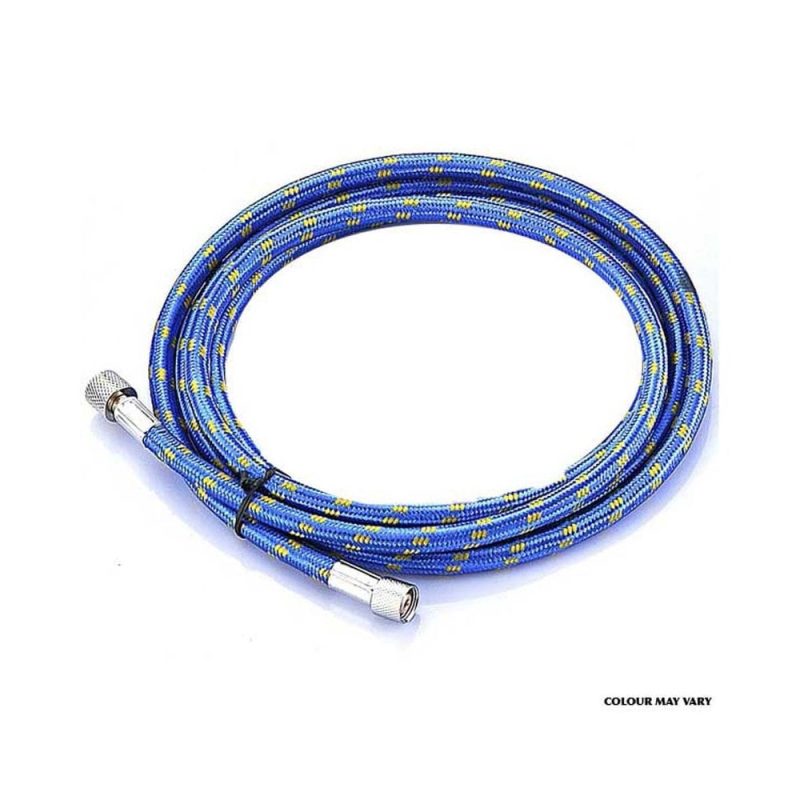 3m Braided Hose 1/8 to 1/8 BSP (Blue)