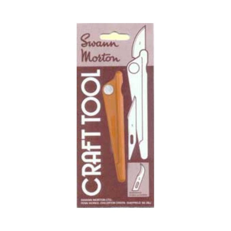 Swann Morton Plastic Handle And Two Blades One Each No.1 and 2 1231