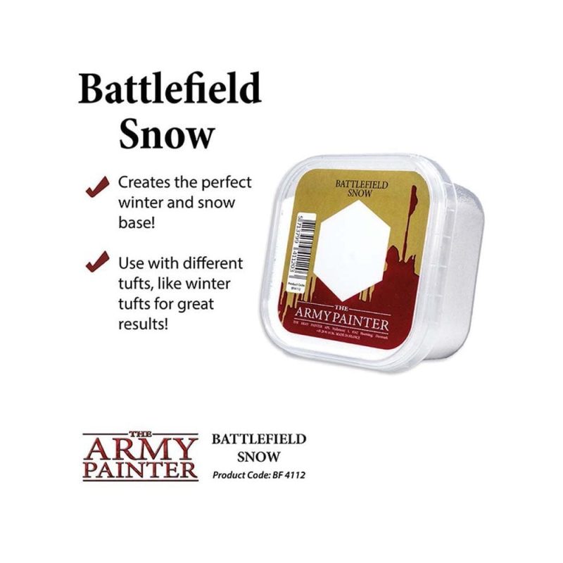 The Army Painter Battlefields: Basing Snow BF4112