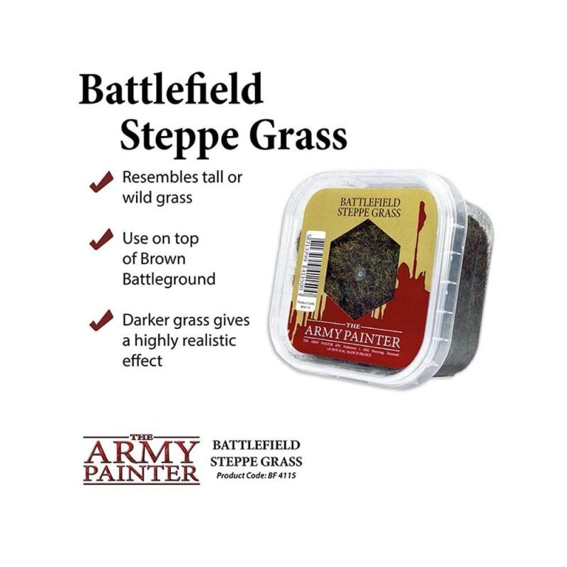 The Army Painter Battlefields: Steppe Grass BF4115
