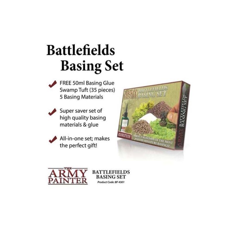 The Army Painter Battlefields: Battlefield Basing Set BF4301P