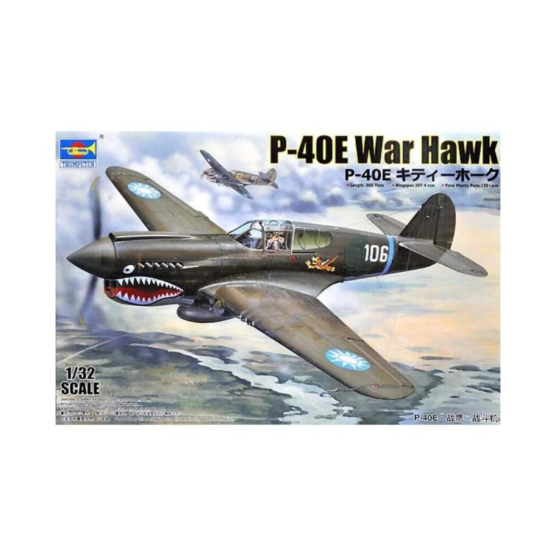 1/32 Curtiss P-40E War Hawk Trumpeter 02269