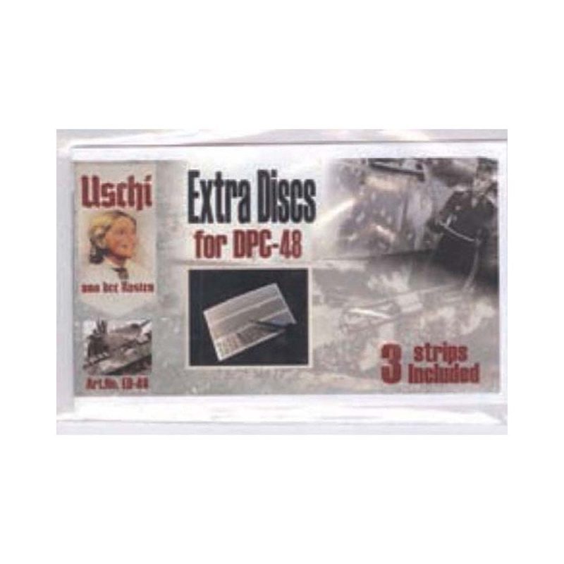 3 bars of extra discs consistent with DPC-48 Uschi van der Rosten 2005