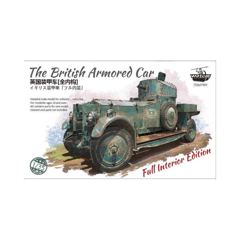 1/35 The British Armored Car Warslug WS1901