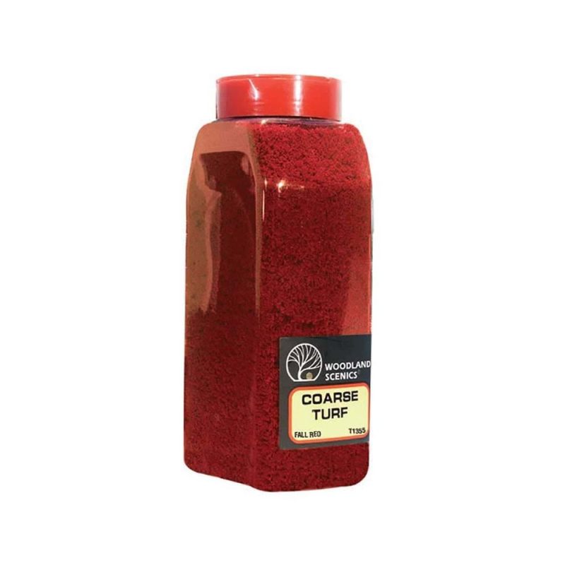 Woodland Scenics Fall Red Coarse Turf (Coarse) WT1355