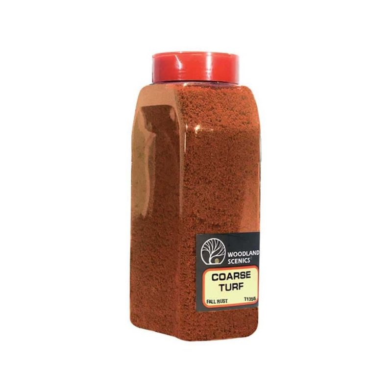 Woodland Scenics Fall Rust Coarse Turf (Coarse) WT1356