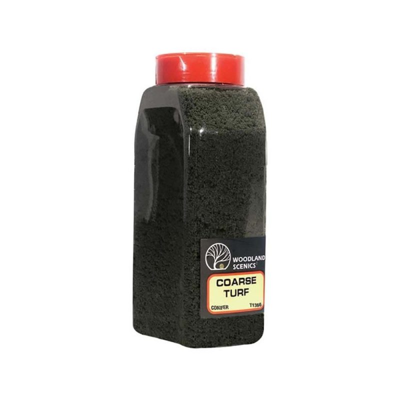 Woodland Scenics Conifer Green Coarse Turf (Coarse) WT1366