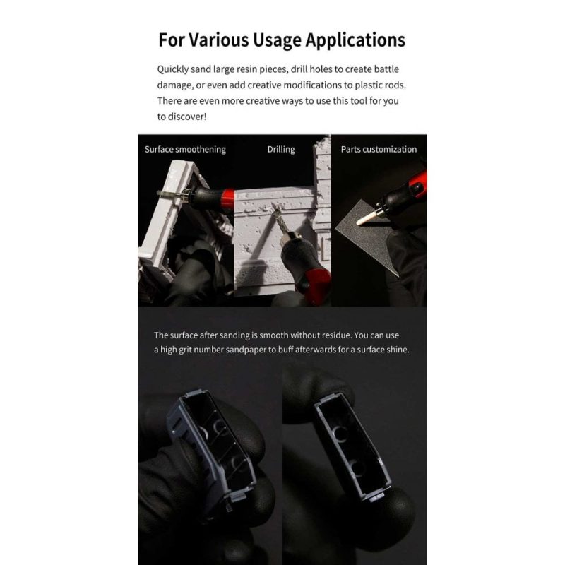 DSPIAE Portable Electric Sanding Pen ES-P