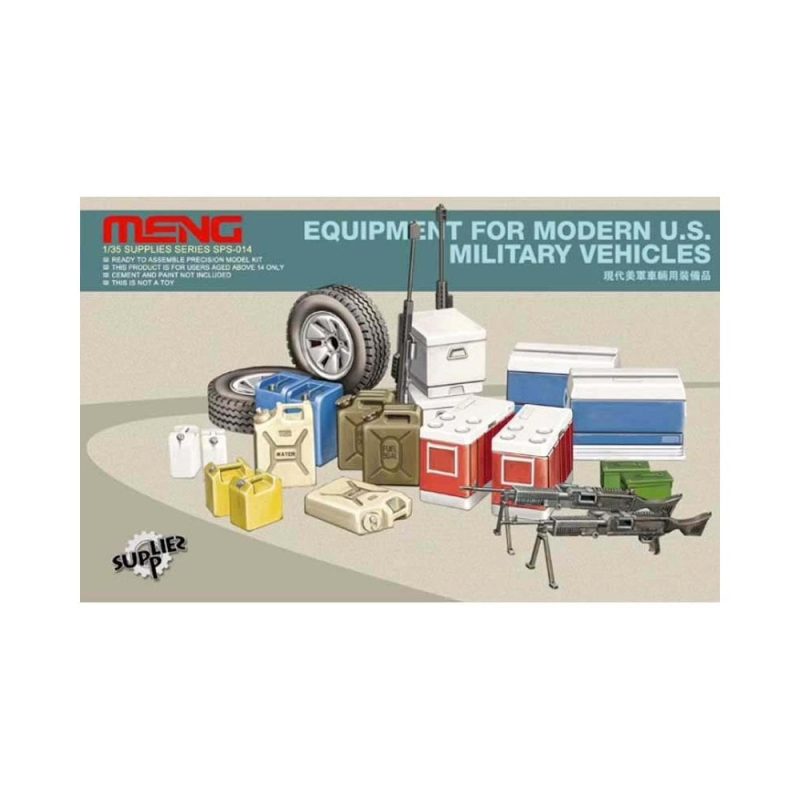1/35 Equipment for Modern U.S. Military Vehicles Meng Model SPS-014
