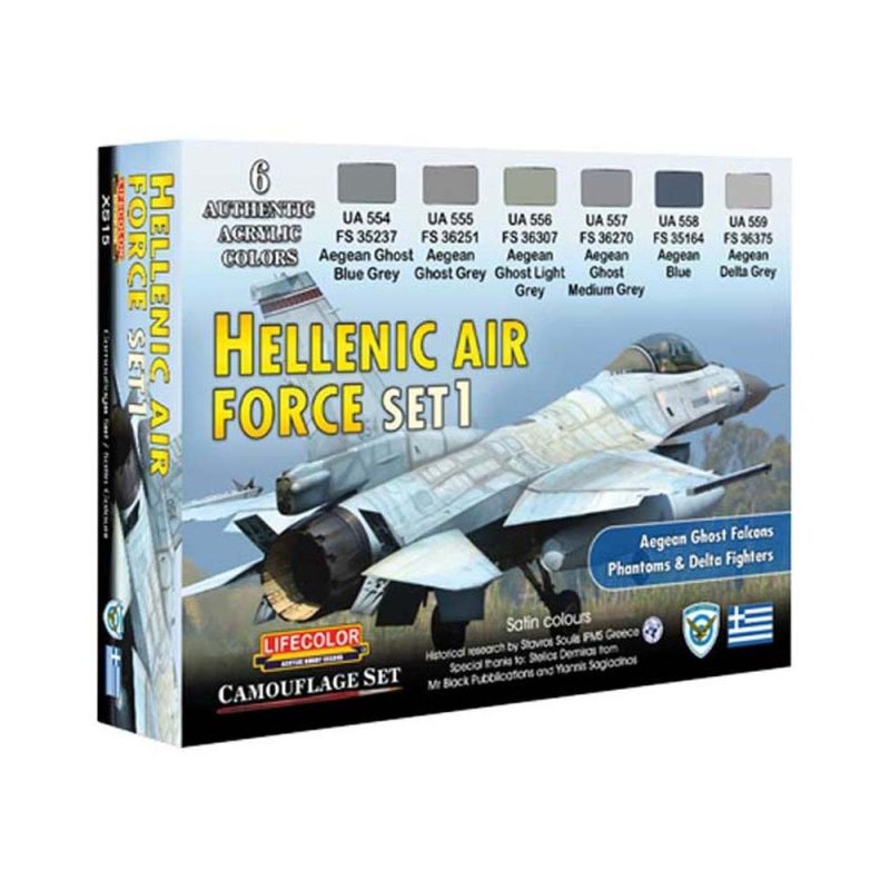 LifeColor Hellenic Air Force Set 1 XS15