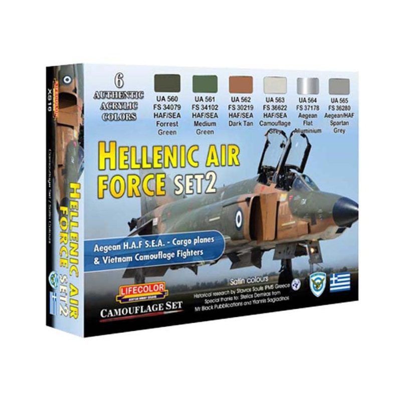 LifeColor Hellenic Air Force Set 2 XS16