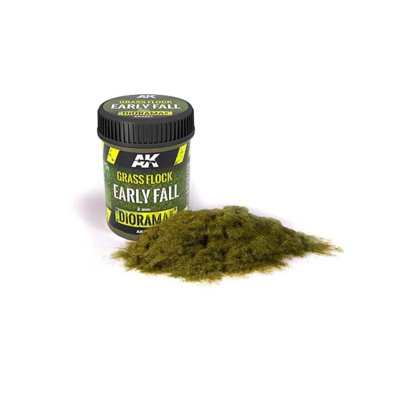 AK Interactive Grass Flock 2mm Early Fall AK-8221