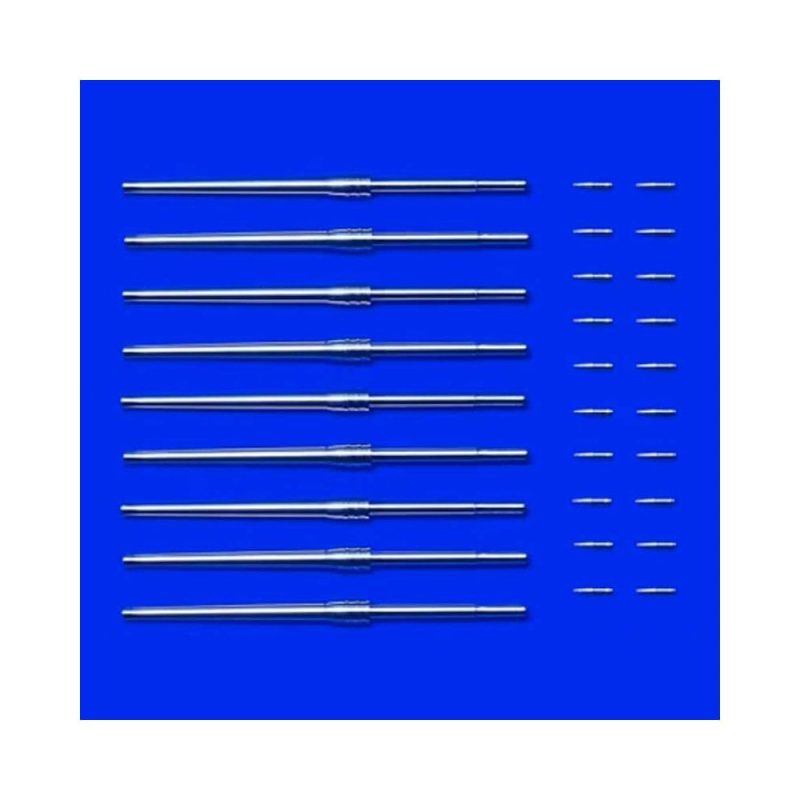 Tamiya Metal 46cm Gun Barrels & Projectiles (1/350) 12643