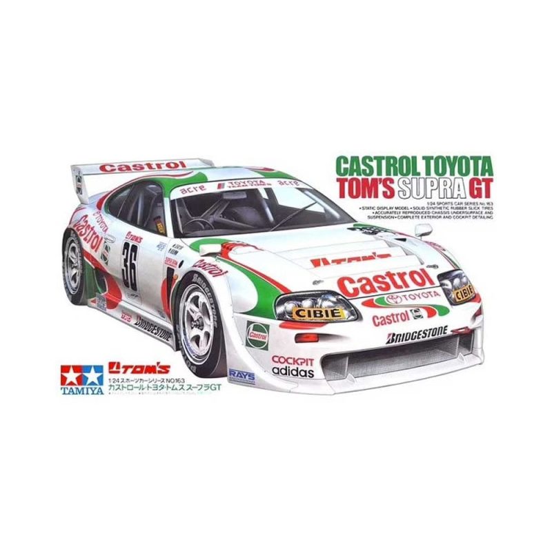 Tamiya Castrol Toyota Tom's Supra GT (1/24) 24163