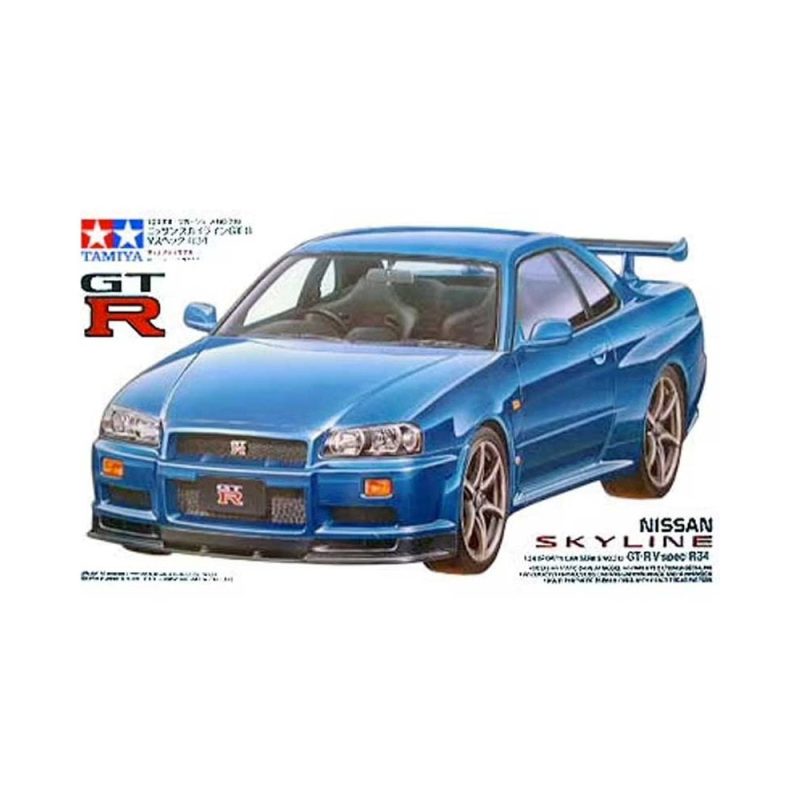 Tamiya Nissan Skyline GT-R V Spec (R34) (1/24) 24210