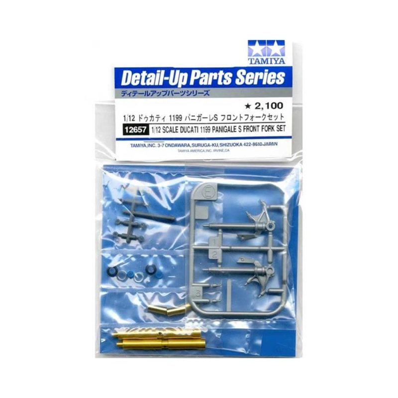 Tamiya Front Fork Set Ducati 1199 Panigale S (1/12) 12657
