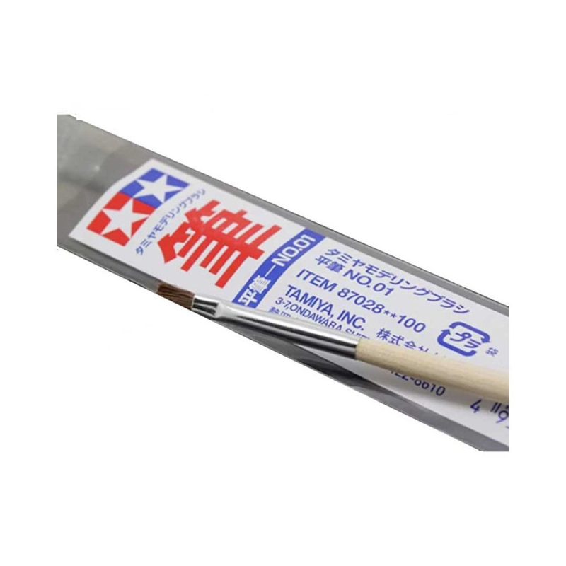 Tamiya Modeling Brush Series Flat Brush No.01 87028