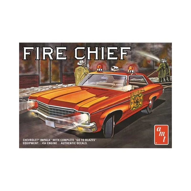 1/25 Fire Chief 1971 Chevy Impala AMT 1162