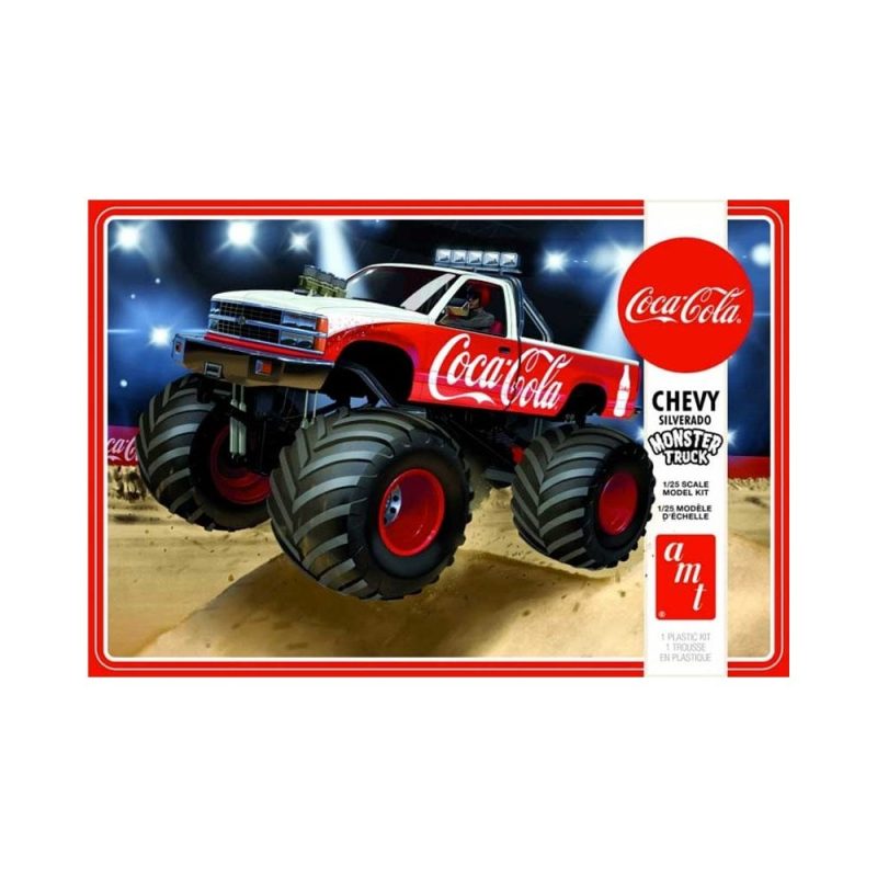 1/25 Coca-Cola Chevy Silverado Monster Truck AMT 1184