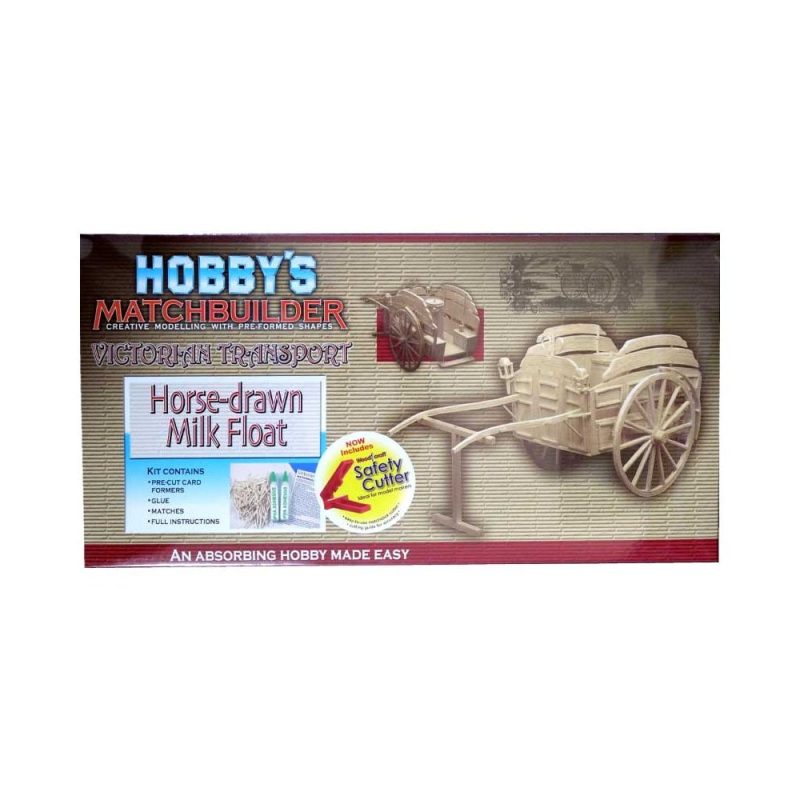 Matchbuilder Victorian Horse Drawn Milk Float (Matchstick Kit)