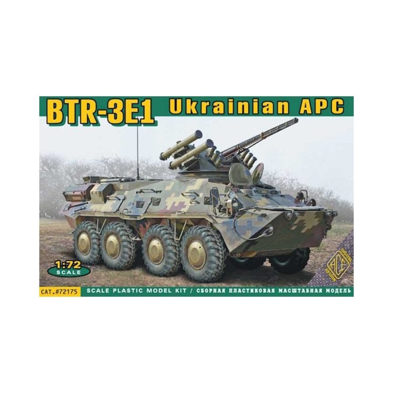 1/72 BTR-3E1 Ukrainian APC ACE Models 72175