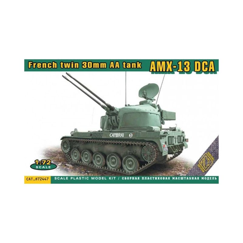 1/72 French Twin 30mm AA tank AMX-13 DCA ACE Models 72447