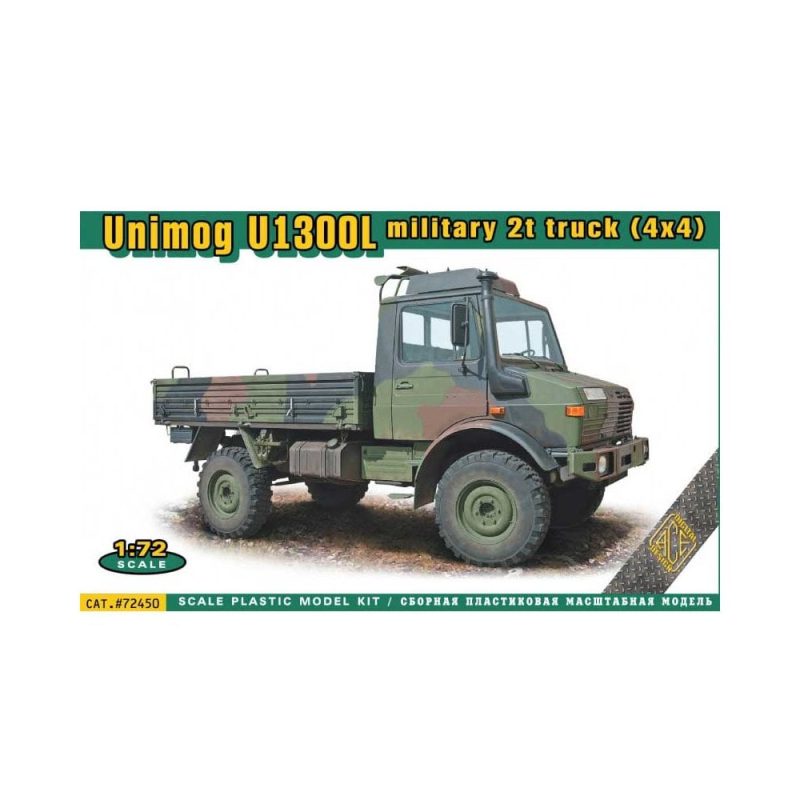 1/72 Unimog U1300L 2t truck (4x4) ACE Models 72450