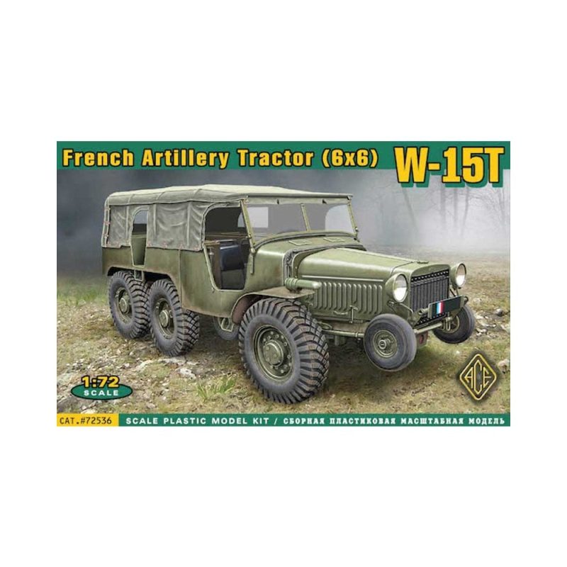1/72 French WW2 Artillery tractor (6x6) W15T ACE Models 72536