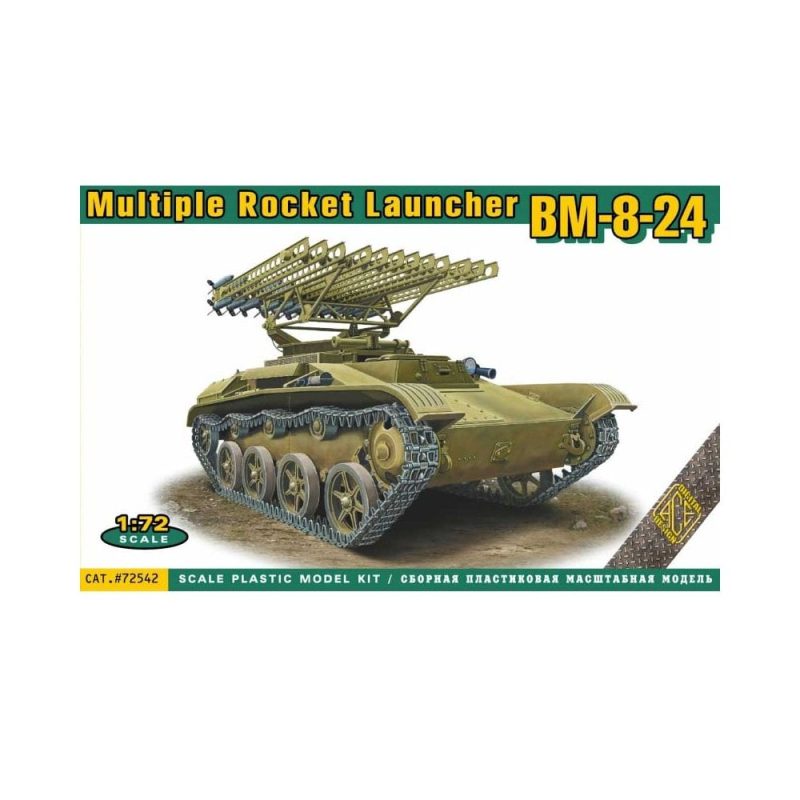 1/72 Multiple Rocket Launcher BM-8-24 ACE Models 72542