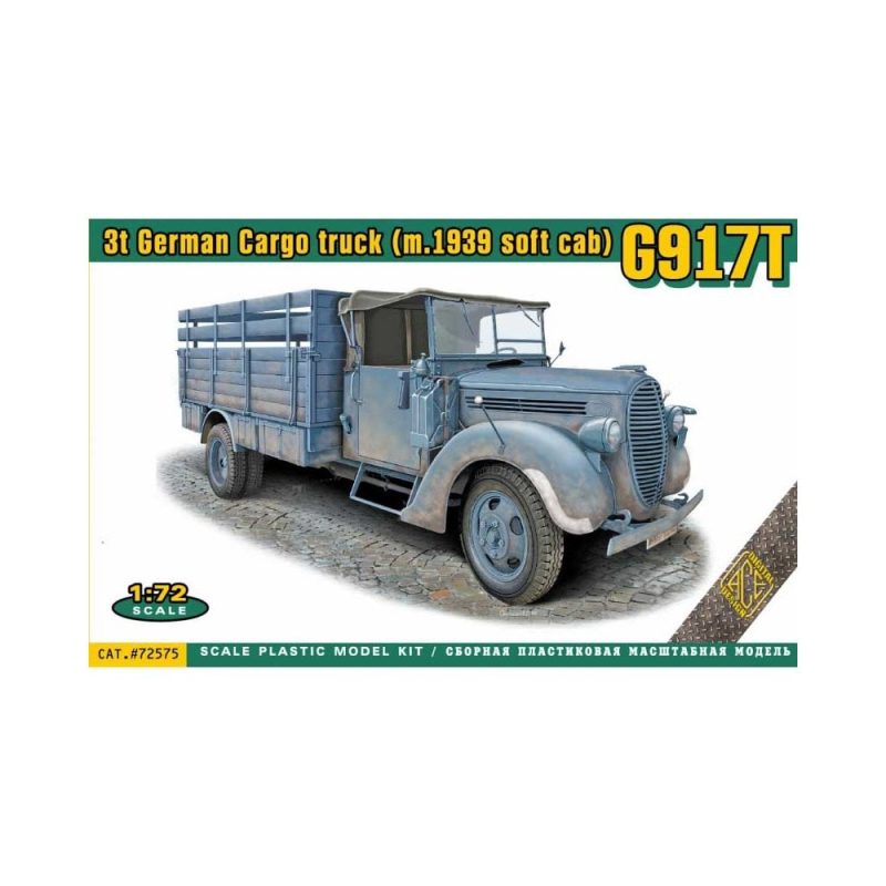 1/72 G917T 3t German Cargo Truck ACE Models 72575