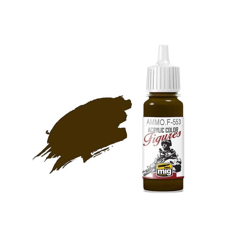 17ml Burnt Brown Red Ammo F-553