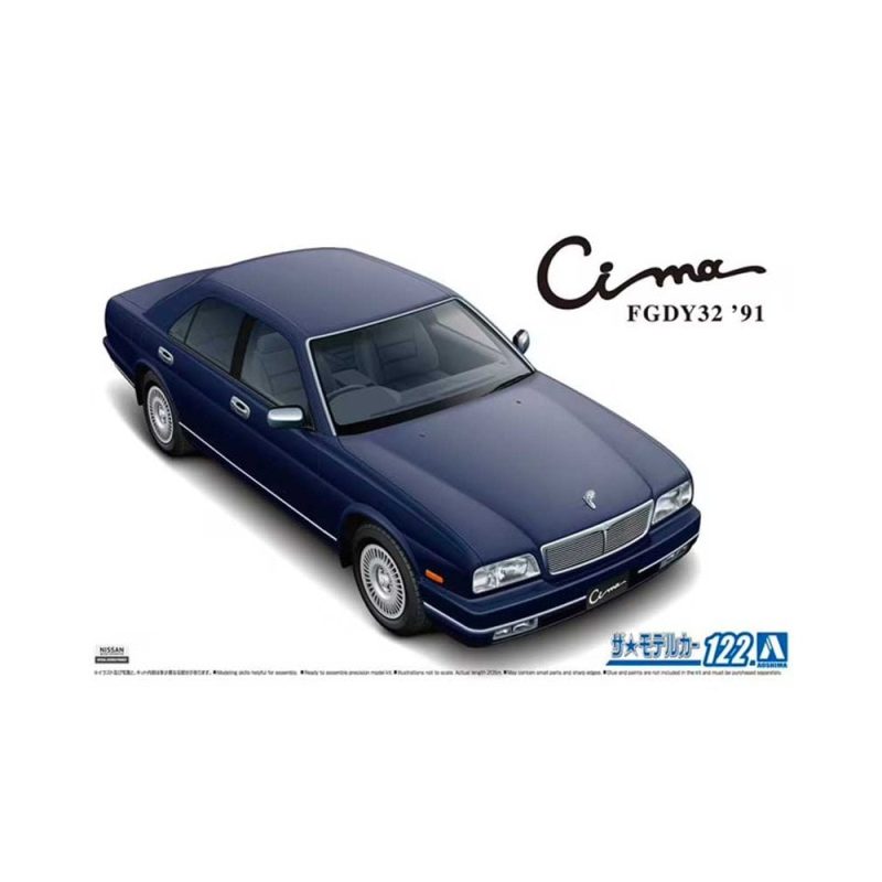 Aoshima Nissan Cima FGDY32 Type III Limited L AV '91 (1/24) 05953