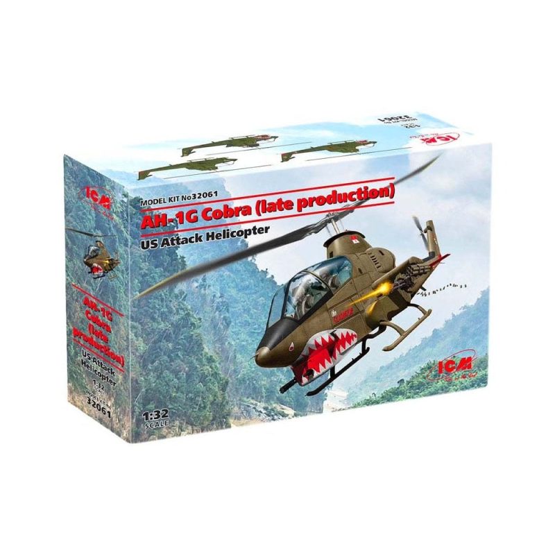 1/32 AH-1G Cobra (late) US Attack Helicopter ICM 32061
