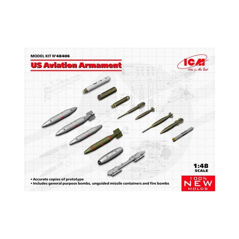 1/48 US Aviation Armament ICM 48406