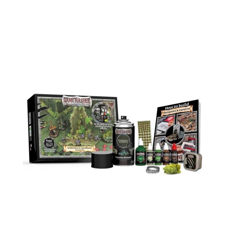 The Army Painter Gamemaster: Wilderness & Woodlands Terrain Kit GM4003P