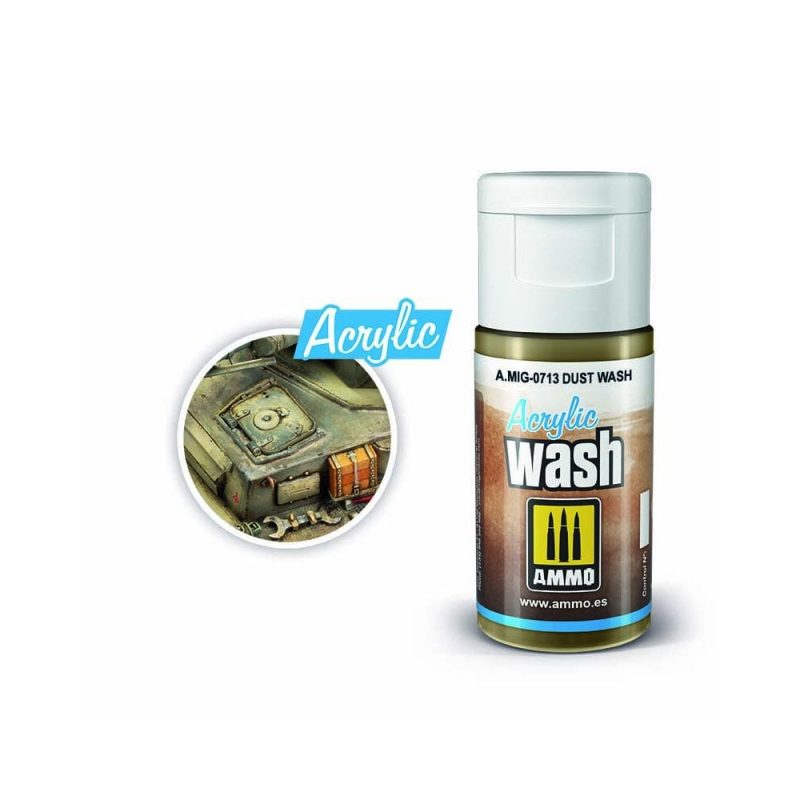 ACRYLIC WASH Dust Wash Ammo A.MIG-0713