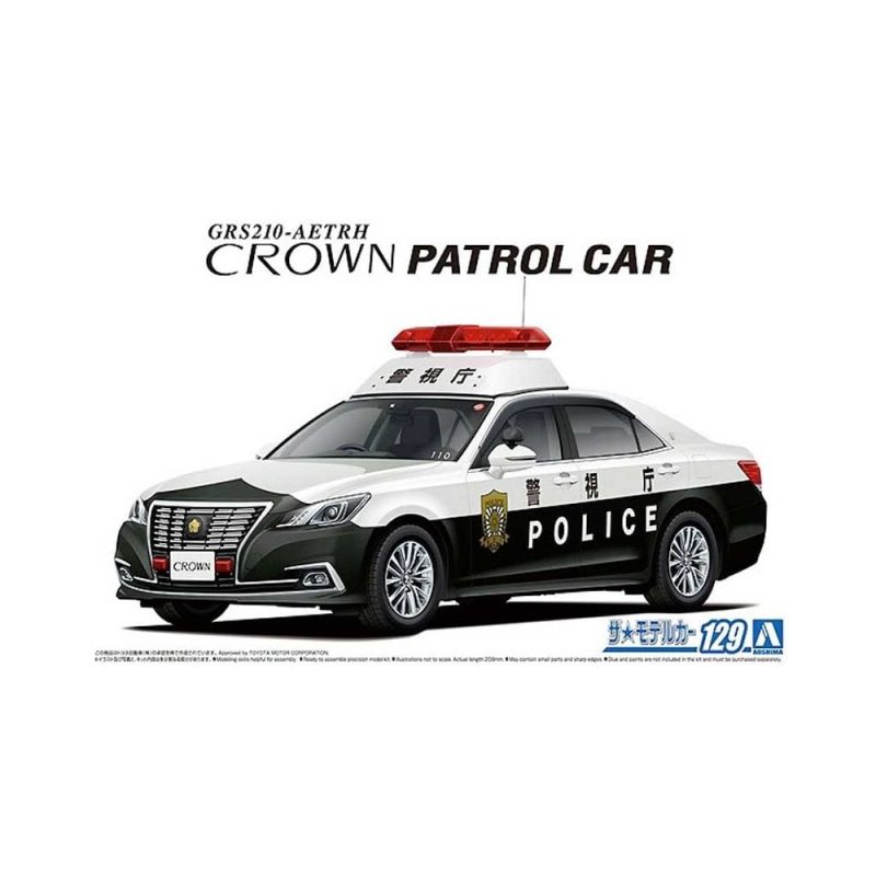 Aoshima Nissan GRS210-AETRH Crown Patrol Car (1/24) 05999
