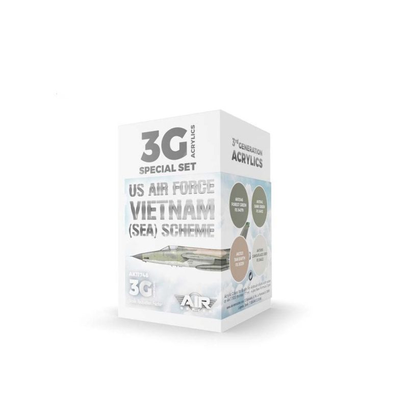 AK Interactive US Air Force South East Asia (SEA) Scheme Set 3rd Gen Aircraft Series AK-11748