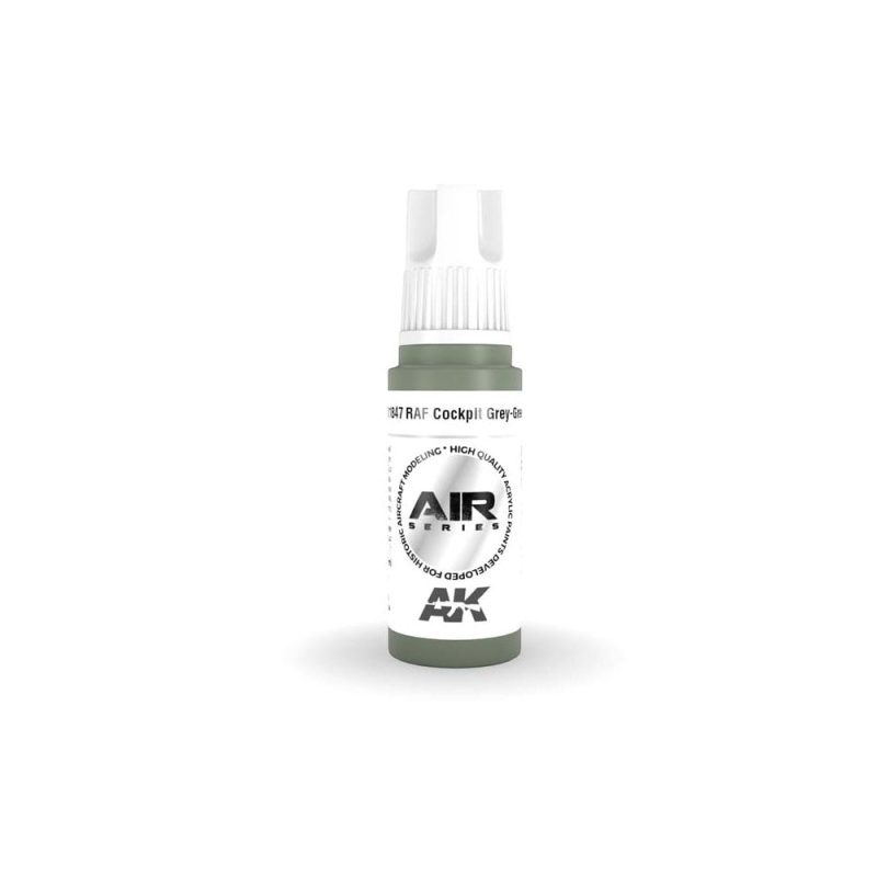 AK Interactive RAF Cockpit Grey-Green 3rd Gen Aircraft Series (17ml) AK-11847