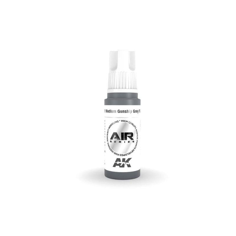 AK Interactive Medium Gunship Grey FS 36118 3rd Gen Aircraft Series (17ml) AK-11881