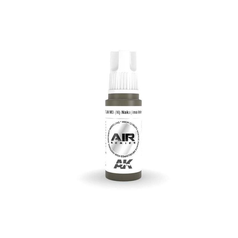 AK Interactive IJN M3 (N) Nakajima Interior Green 3rd Gen Aircraft Series (17ml) AK-11897
