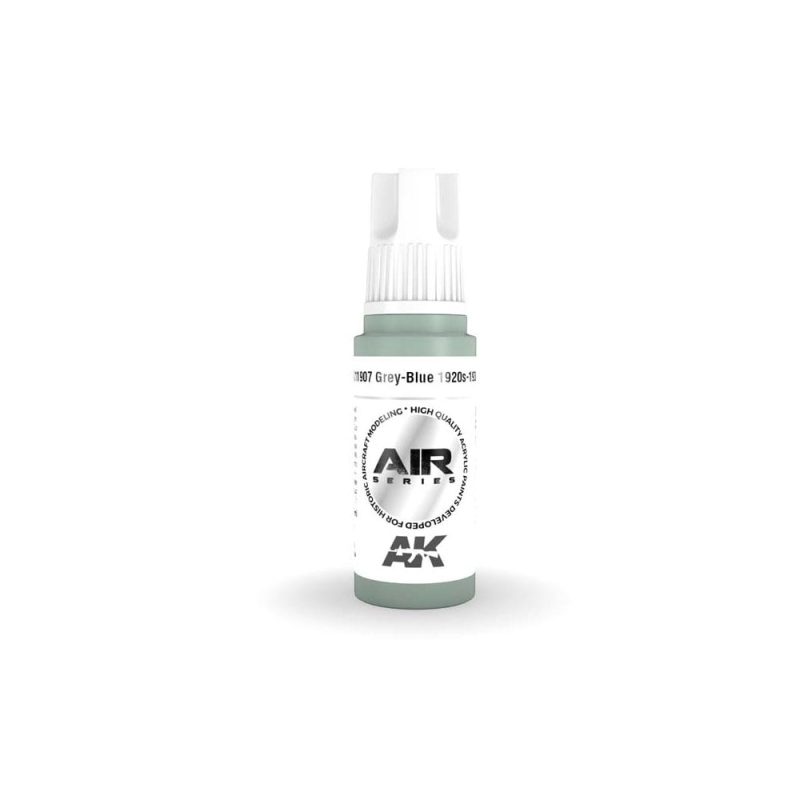 AK Interactive Grey-Blue 1920s-1930s 3rd Gen Aircraft Series (17ml) AK-11907