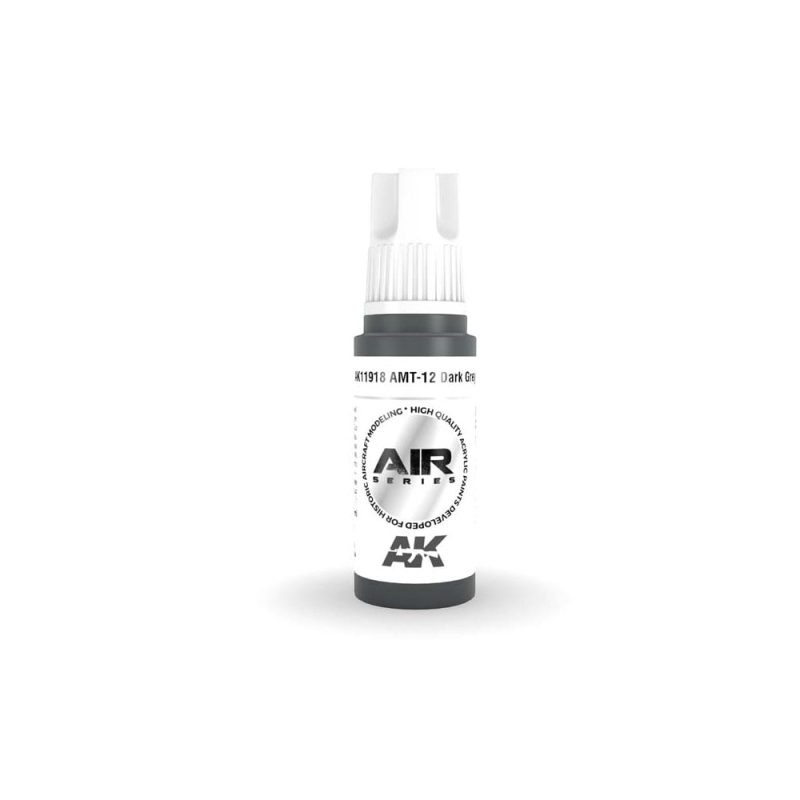 AK Interactive AMT-12 Dark Grey 3rd Gen Aircraft Series (17ml) AK-11918