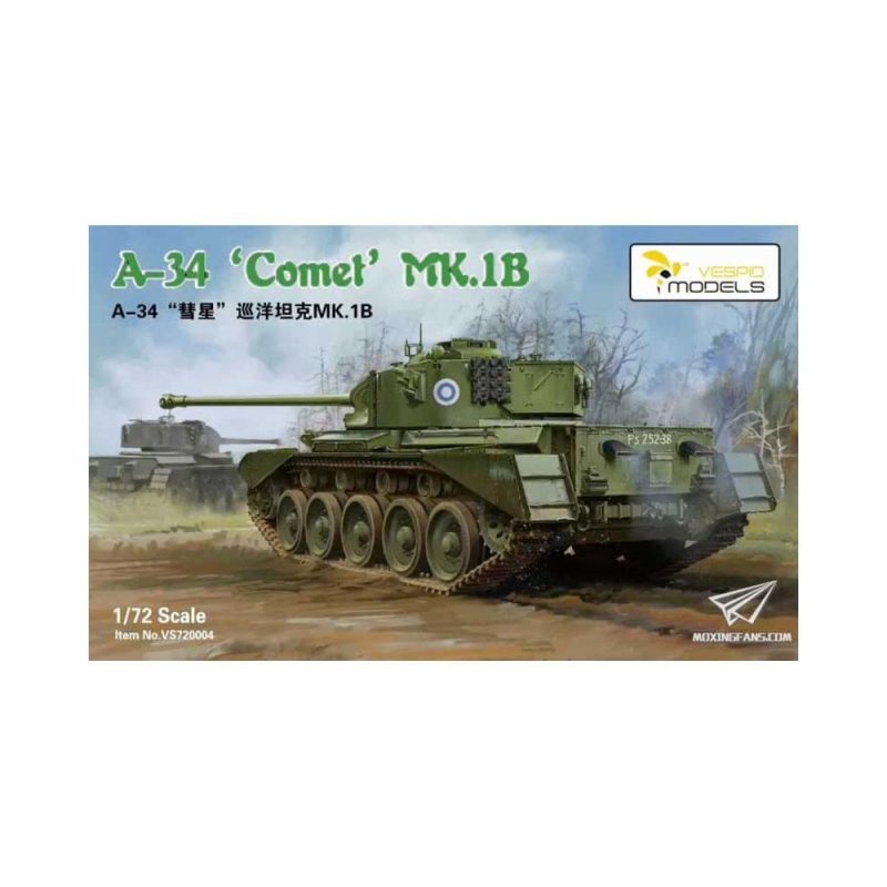 1/72 A-34 'Comet' MK.1B Vespid Models VS720004