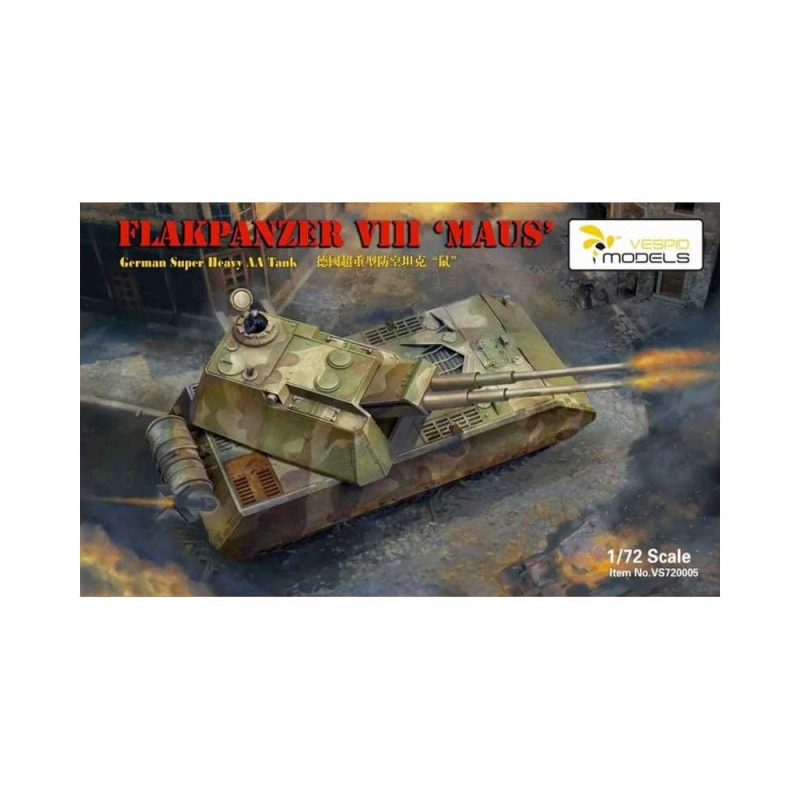 1/72 Flakpanzer VIII "MAUS" Vespid Models VS720005