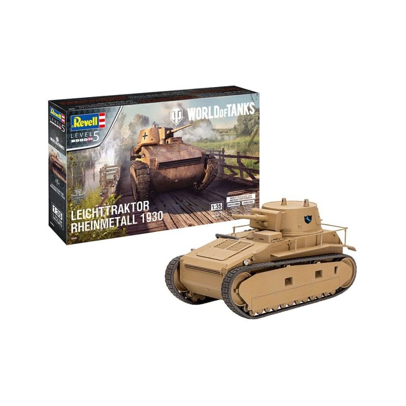 Revell Leichttraktor Rheinmetall 1930 "World of Tanks" (1/35) 03506