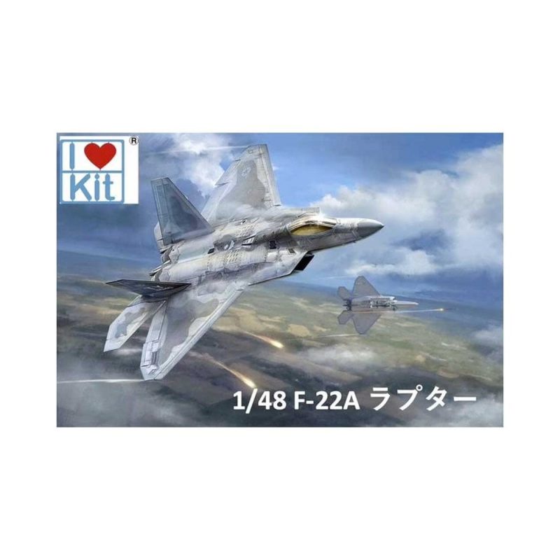 1/48 Lockheed Martin F-22A Raptor I Love Kit LK62801