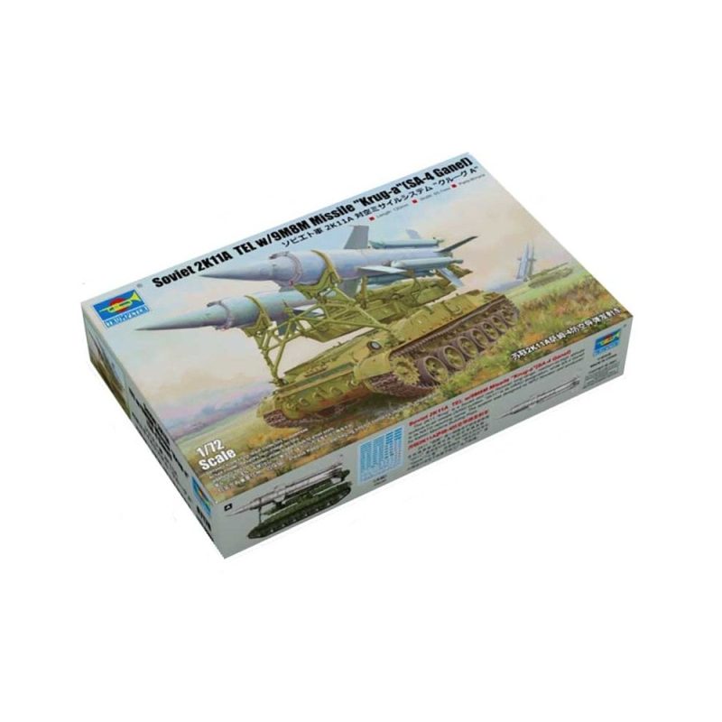 1/72 Soviet 2K11A TEL w/9M8M Missile "Krug-a" (SA-4 Ganef) Trumpeter 07178